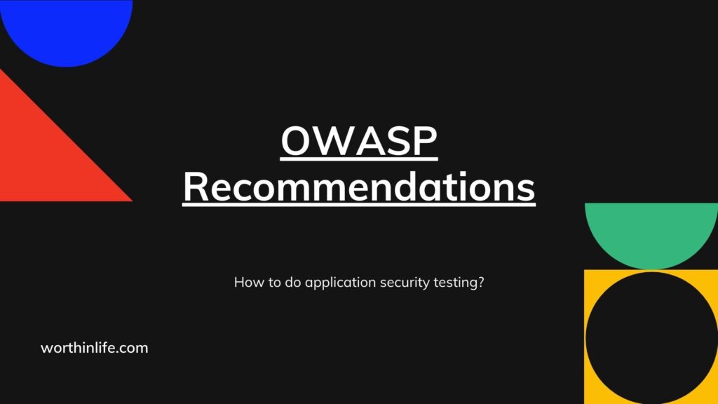 OWASP Recommendations